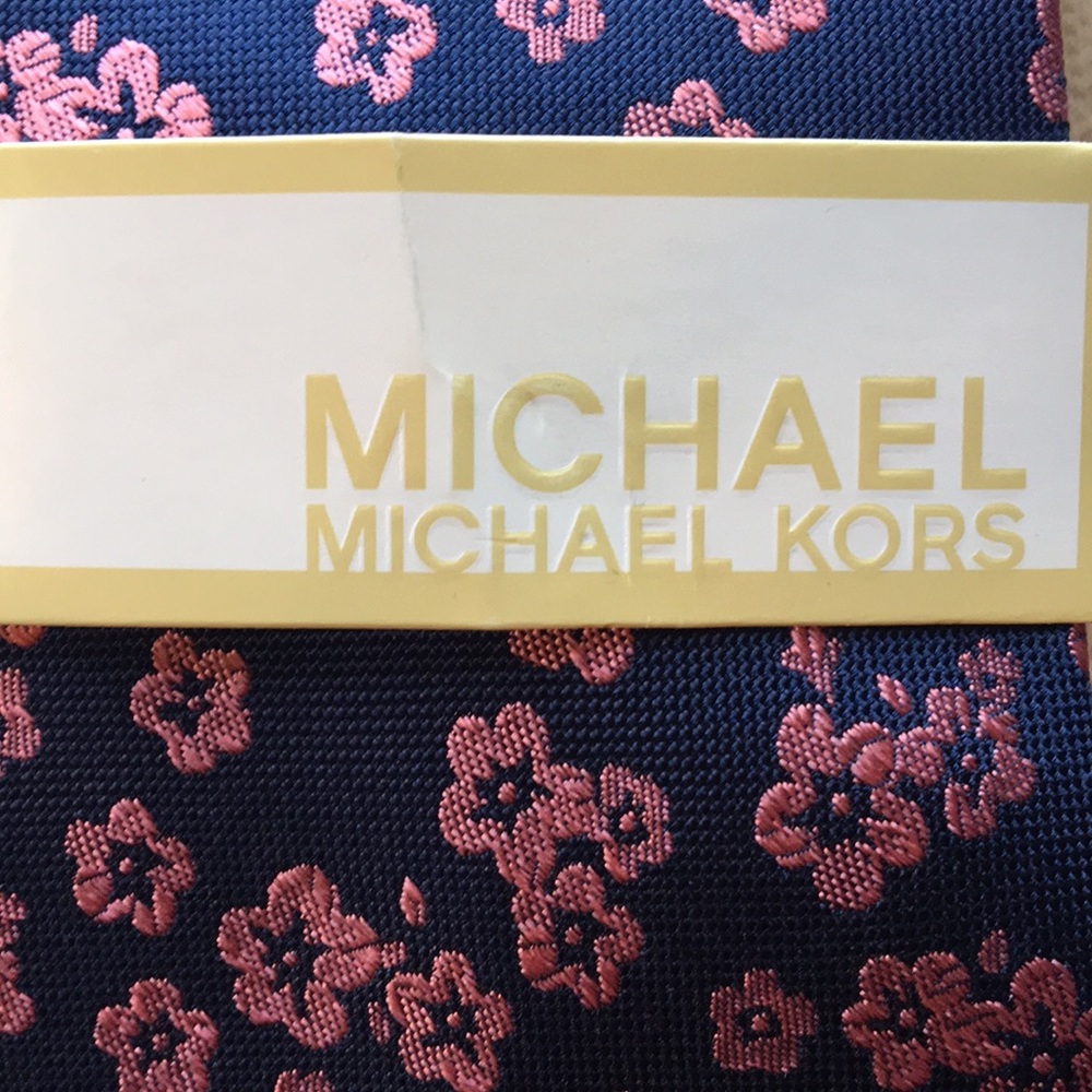 MICHAEL Koran’s floral tie